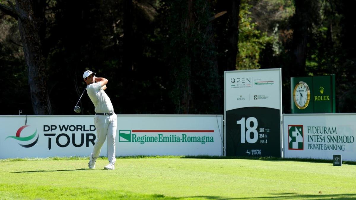 Golfer Adrian Otaegui